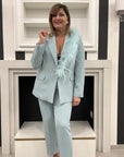 Tailleur Loren con piume (car88-car89)