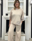 Tuta Dolly Modal con pizzo (406-206)