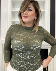 Blusa Stella in pizzo