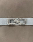 Cintura fiocco strass