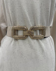 Cintura fiocco strass