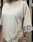 Felpa Dolce modal con pizzo (406)