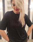 T-shirt Ludo strass
