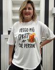 T-shirt Reggo più spritz che persone.