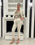 Tailleur Karla a sigaretta