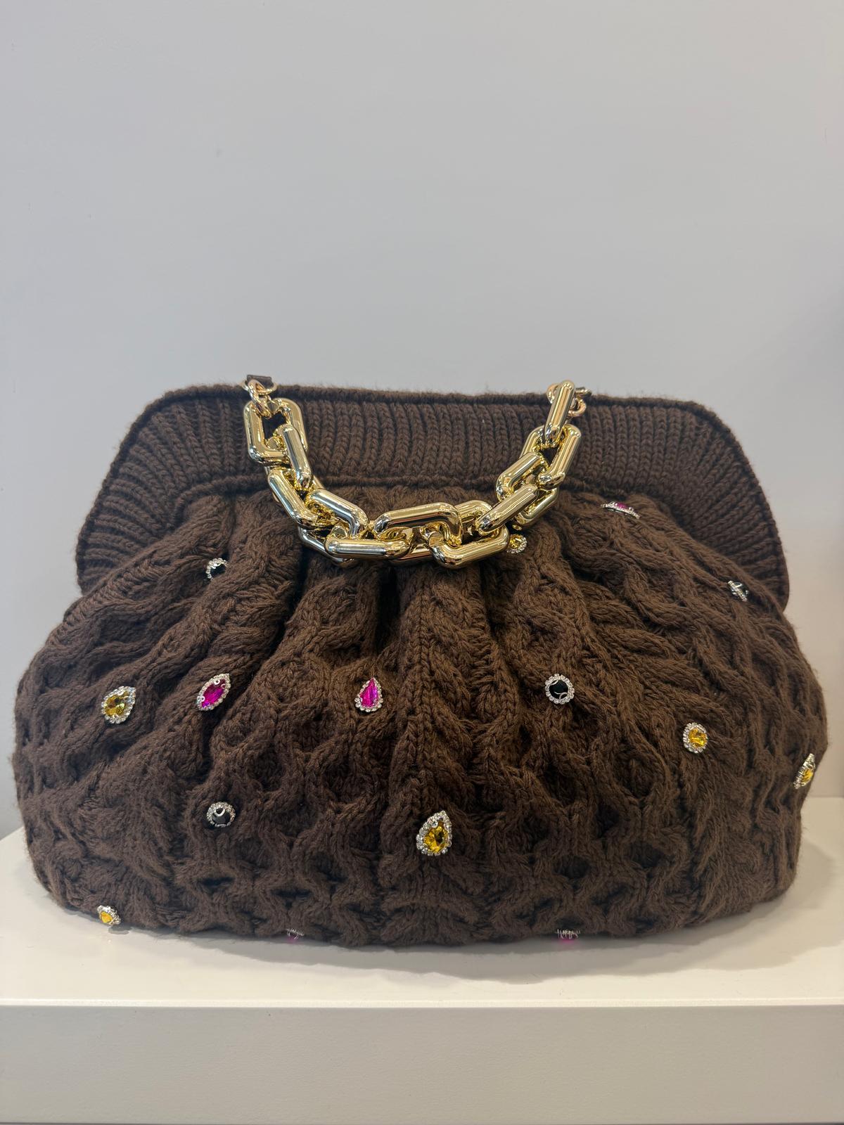 Borsa in maglia grande