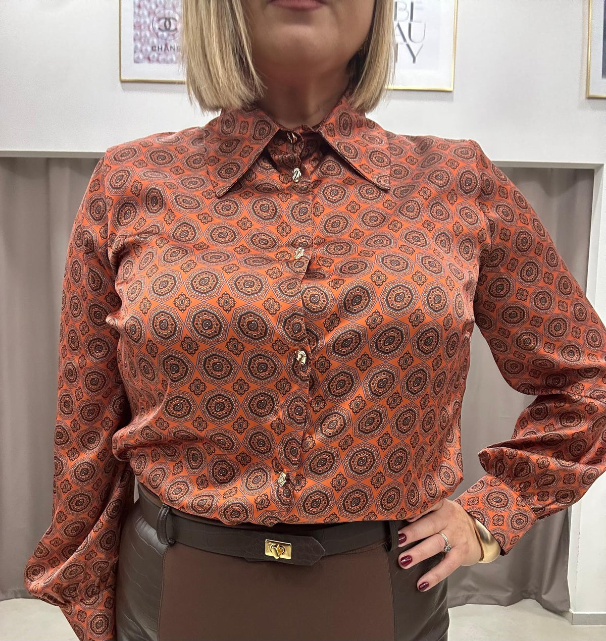 Camicia Rubino
