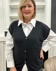 Gilet in maglia Lilly