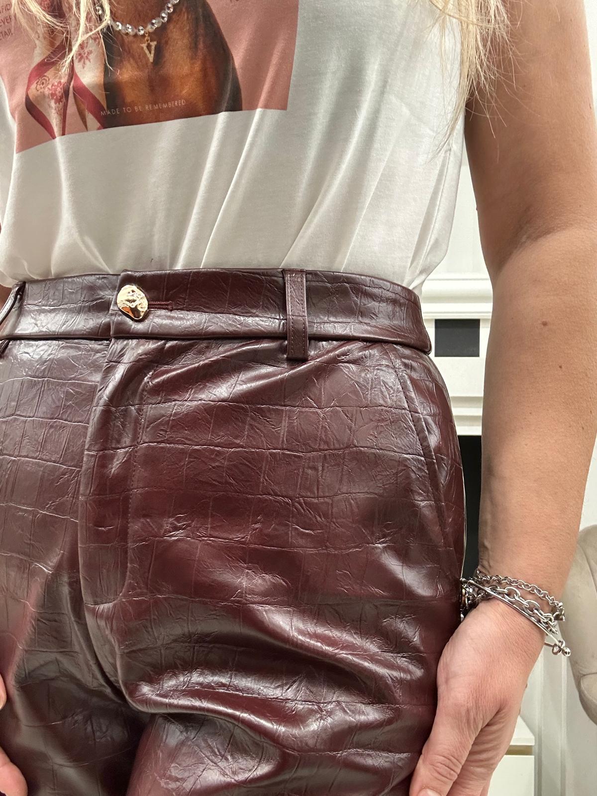 Pantalone Croco