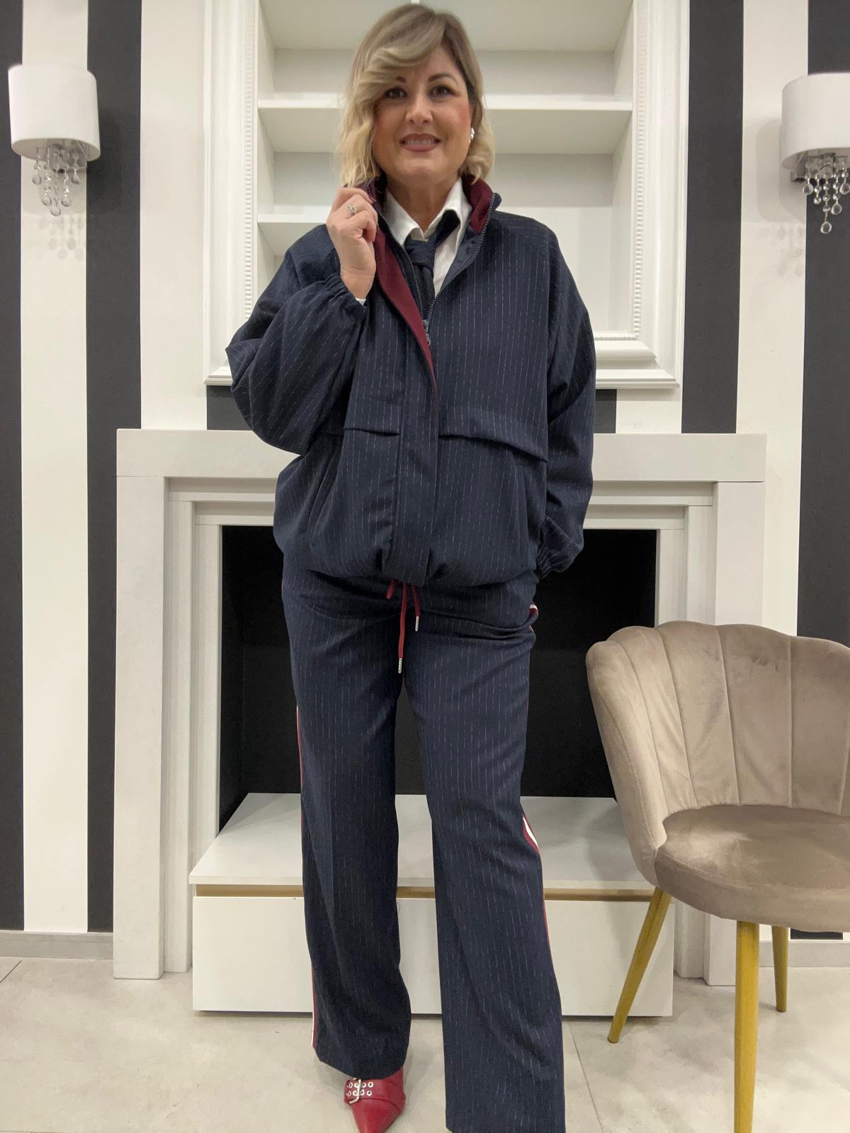 Pantalone Gessato Logan