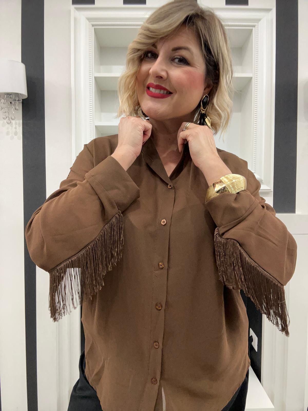 Camicia Frange