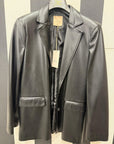 Giacca ecopelle oversize (h2oElenia)