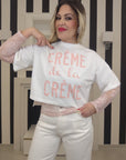 T-shirt Creme de la creme (rab0342)