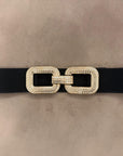Cintura fiocco strass