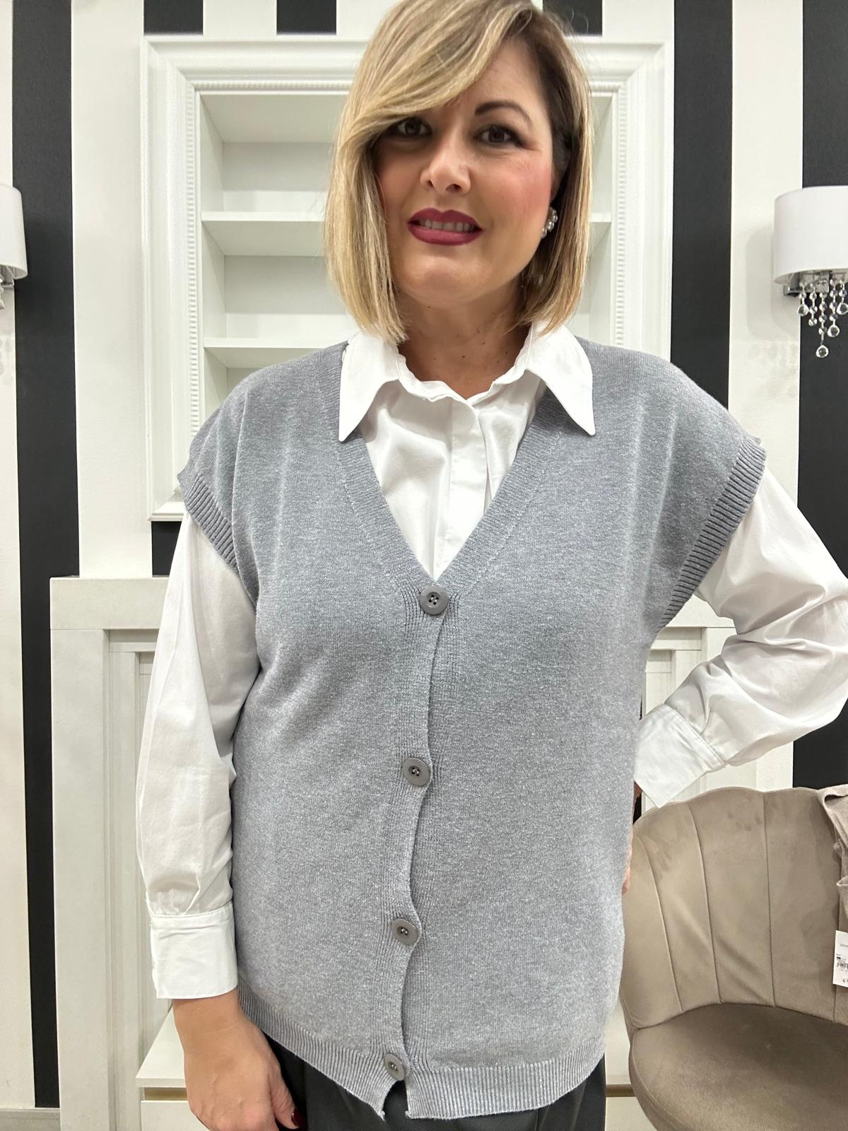 Gilet in maglia Lilly