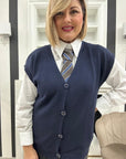 Gilet in maglia Lilly