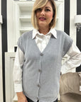 Gilet in maglia Lilly